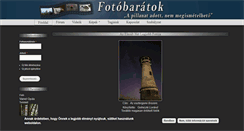 Desktop Screenshot of fotobarat.hu